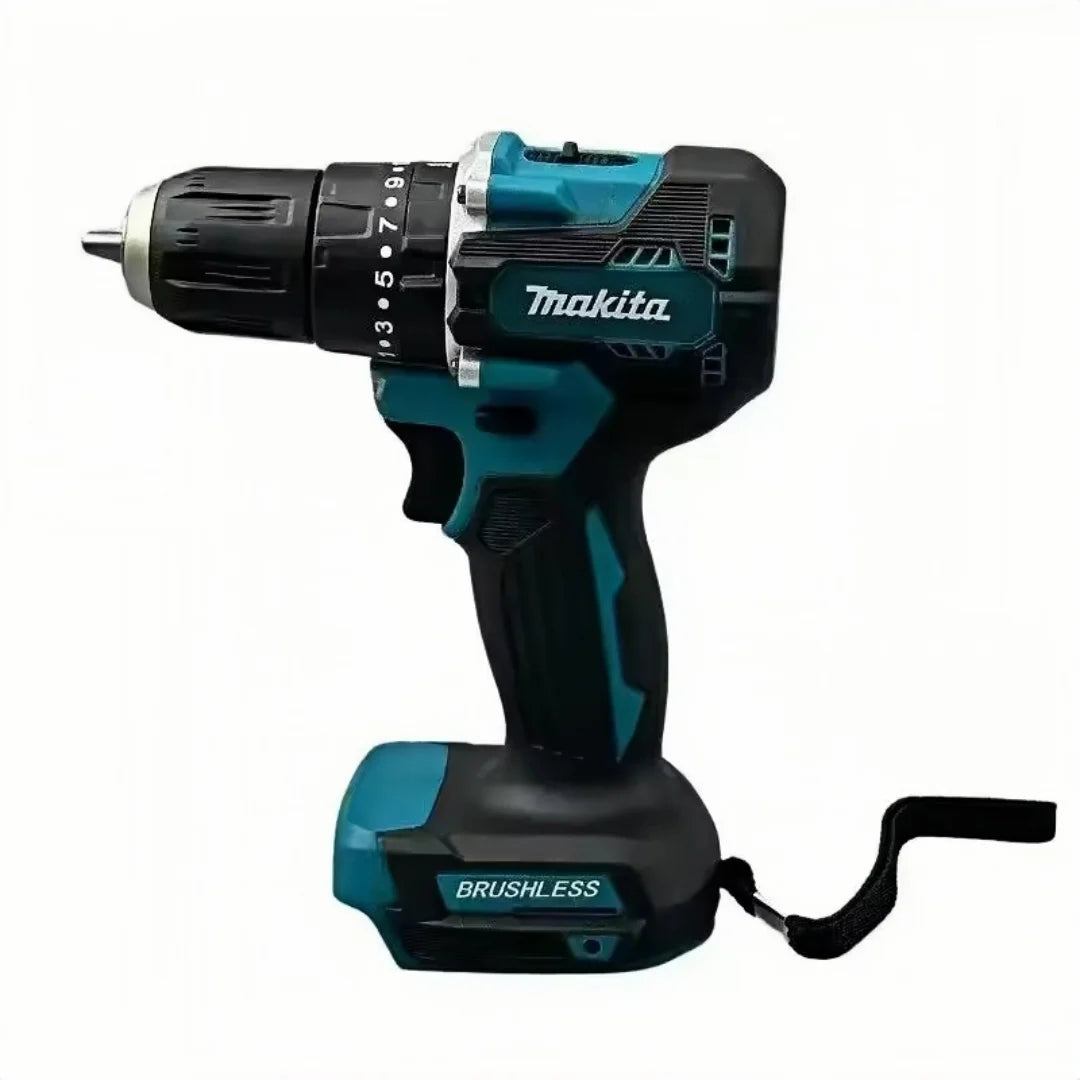 Makita DDF487 18V Brushless Cordless Drill/Driver, Compact, High Torque and Variable Speed, for Woodworking, Compatible with Makita Battery